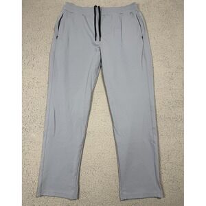 Public Rec Pants Mens 38x32 (38x30) Blue All Day Every Day Stretch Zip